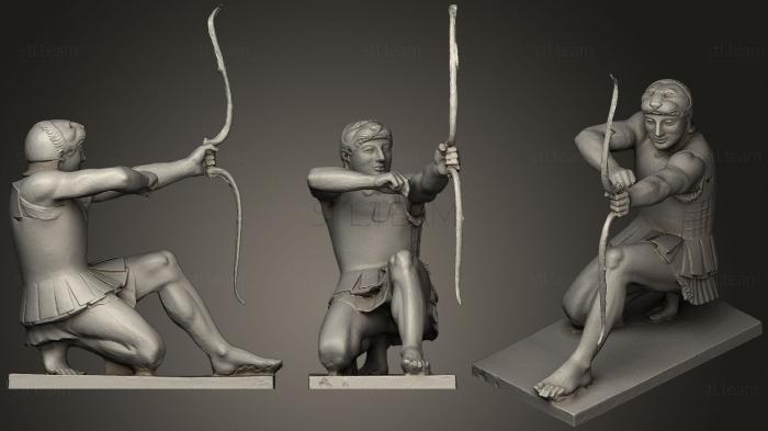 Статуи античные и исторические Сидящий Геракл